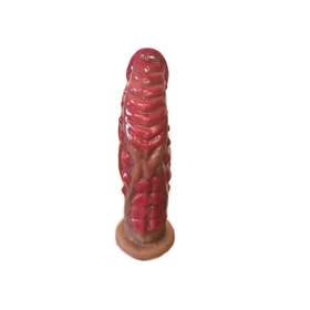 Big and muscular wide penis with big bumps and muscles designed for sex games. ideal for G-spot stimulation.